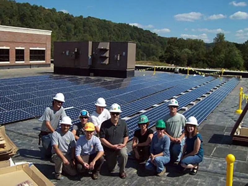 Holzer Clinic Athens, Ohio Kokosing Solar