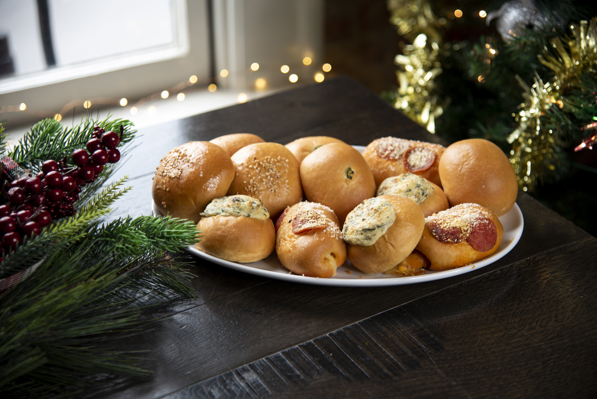 Dozen Mini Savory Kolache Pepperoni Rolls Kolache Republic