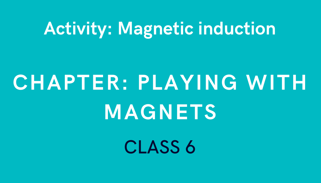 induction in Playing With Class 6 Science Experiment