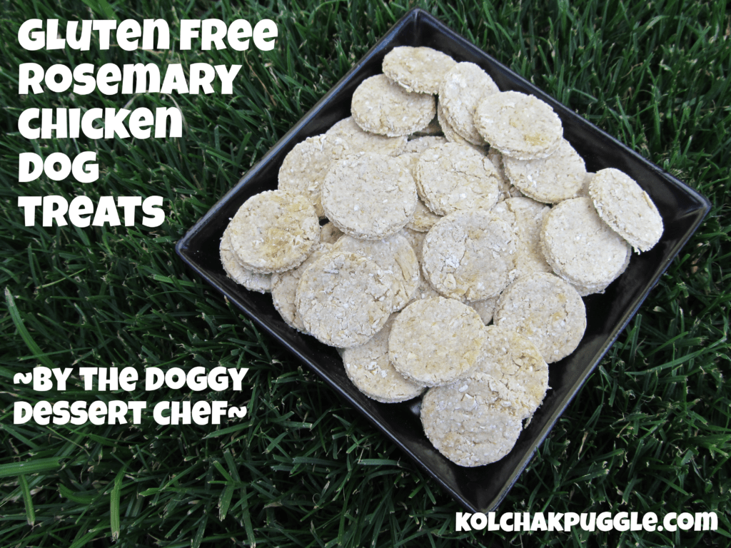 (GlutenFree) Rosemary Lemon Chicken Dog Treats Kol's Notes