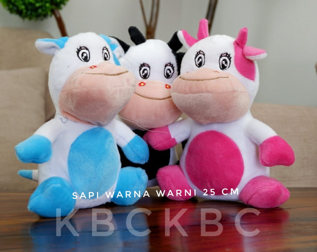 Boneka Sapi Warna Warni KBC Toys | Jual Boneka | Grosir Boneka Besar |  Harga Boneka Murah