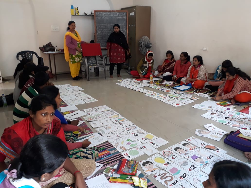 Kolkata Mary Ward Social centre Barefoot Teachers Training Kolkata Mary Ward Social centre