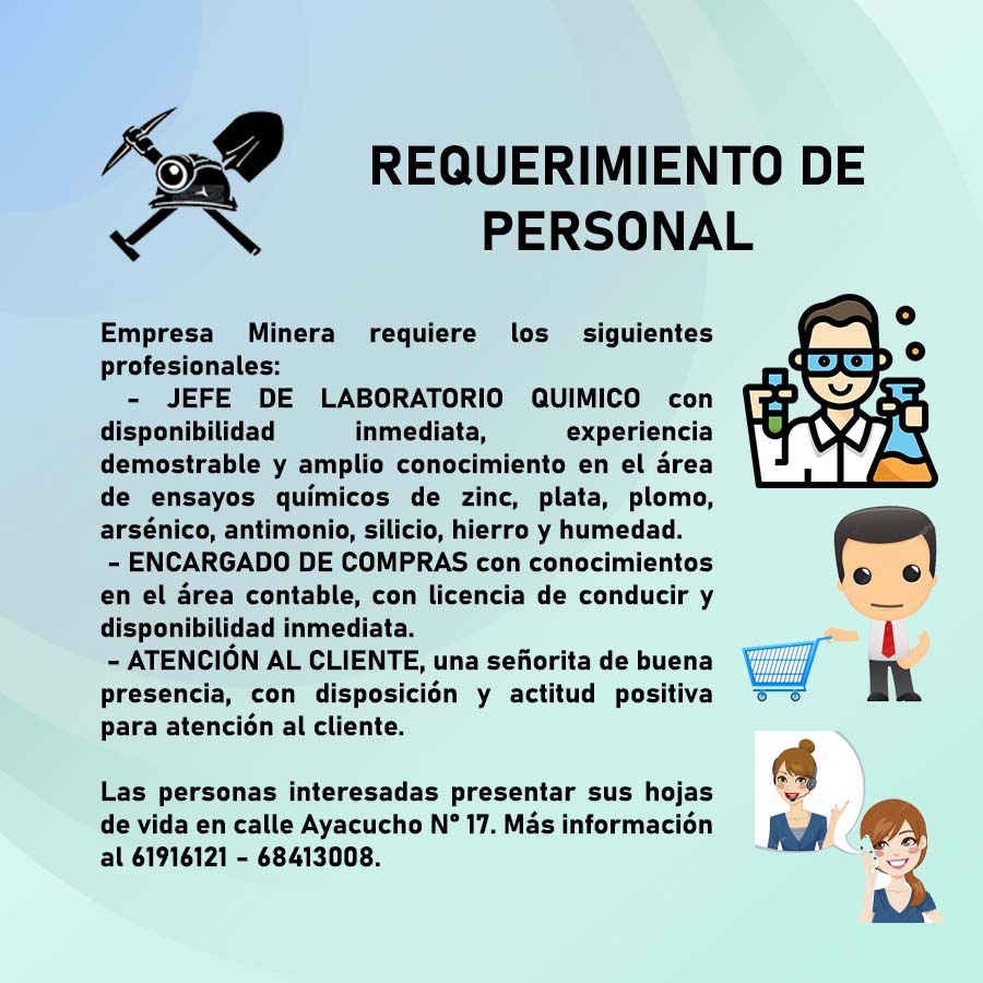 Requerimiento de Personal Radio Kollasuyo