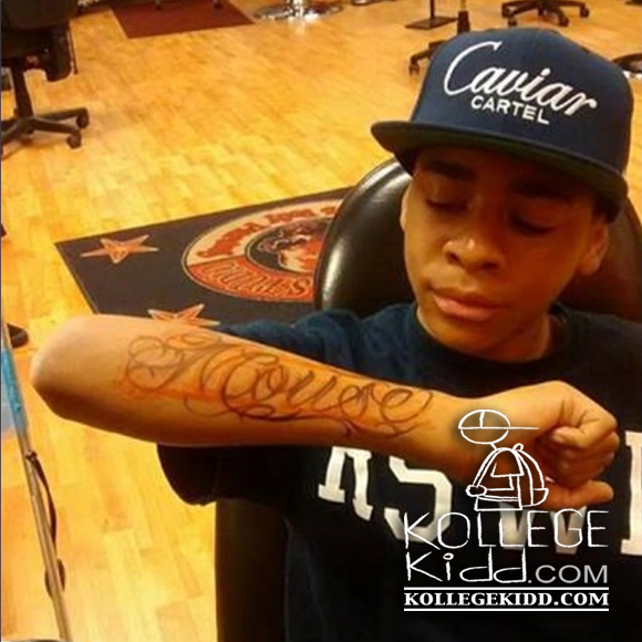 Lil Mouse Gets His First Tat To