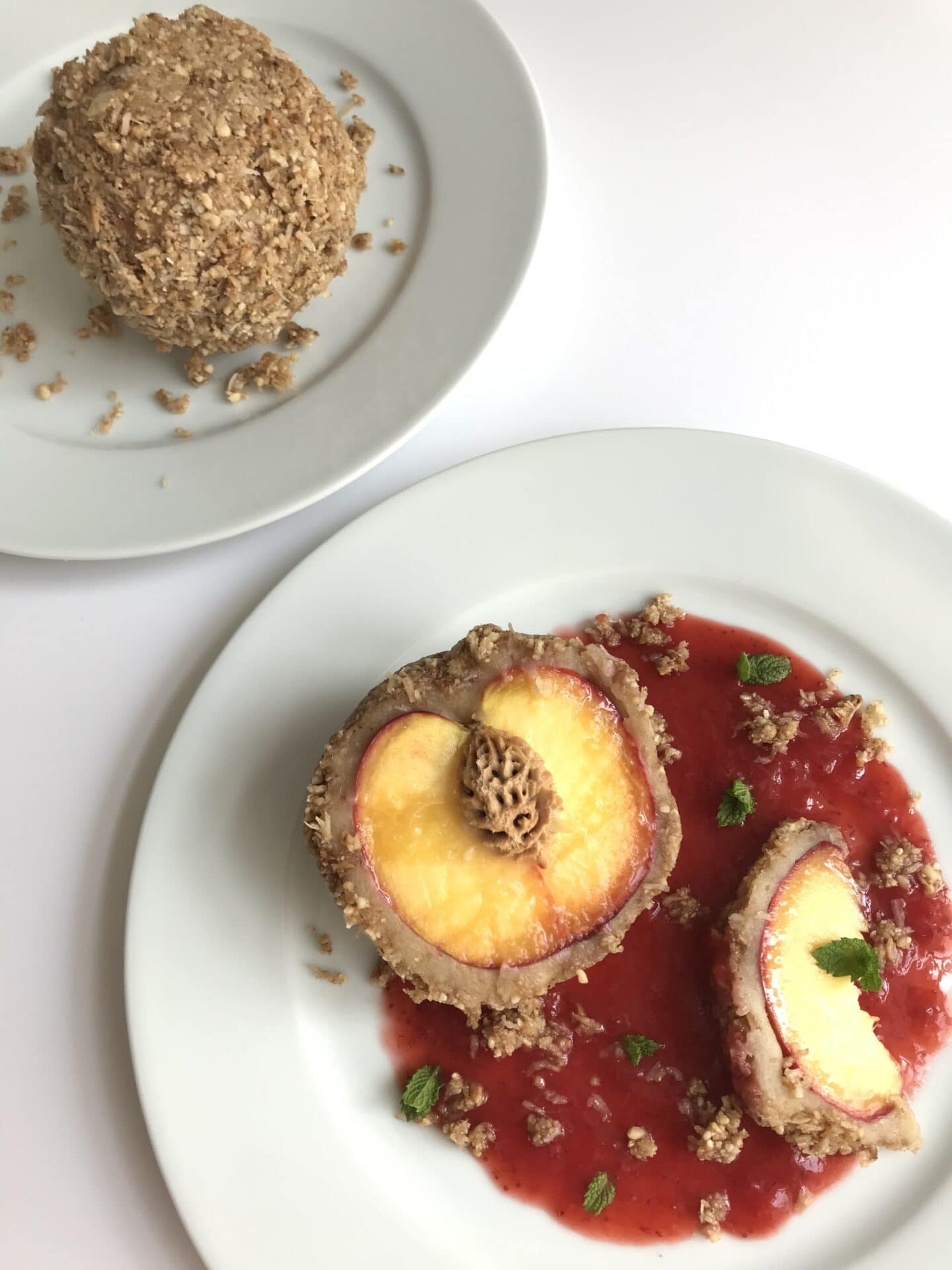 Vegane Pfirsichknödel Rezept Kollektiv Kochstrasse