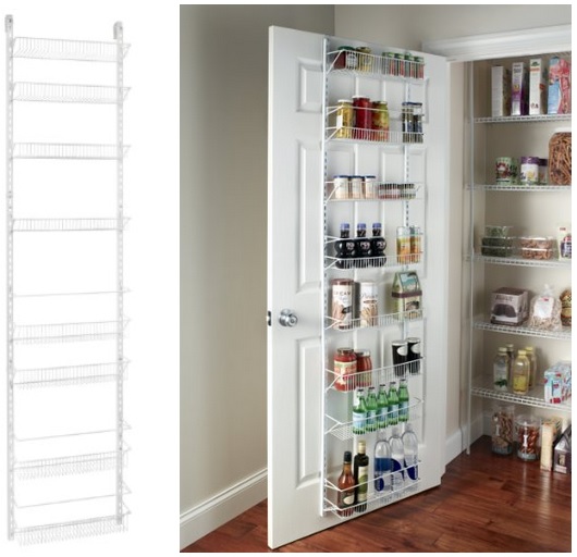 Amazon ClosetMaid Adjustable 8Tier 18Inch Wall and Door Rack Only
