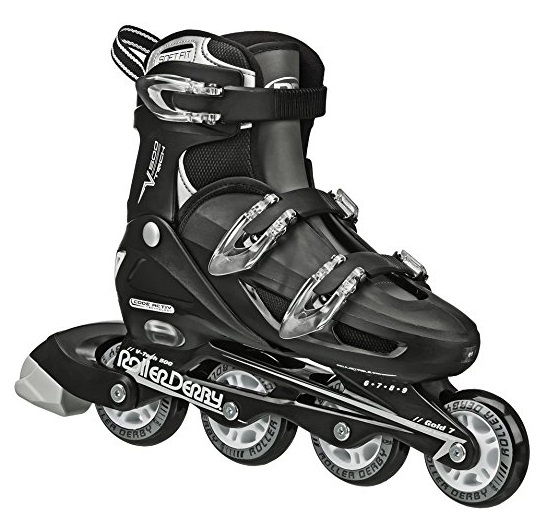 Amazon Prime Roller Derby Men's VTech 500 Button Adjustable Inline