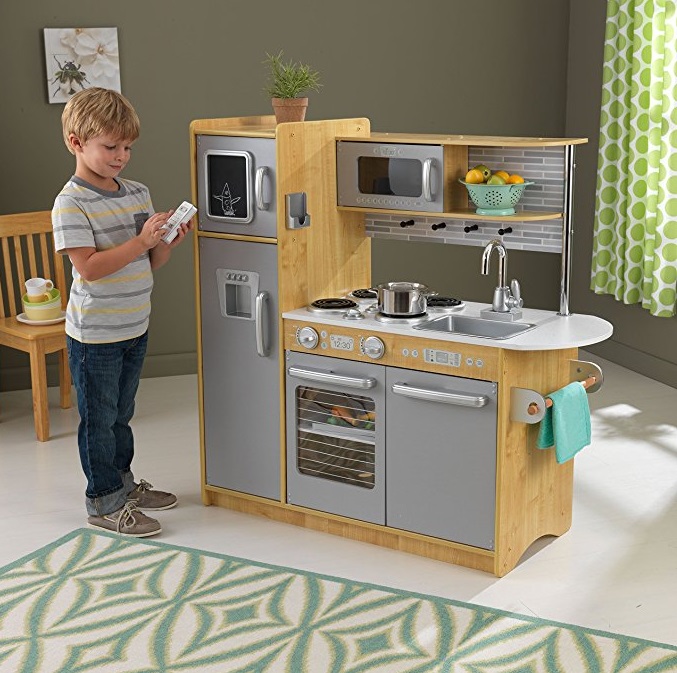 Amazon KidKraft Uptown Natural Kitchen Only 74.99 + Free Shipping! Kollel Budget