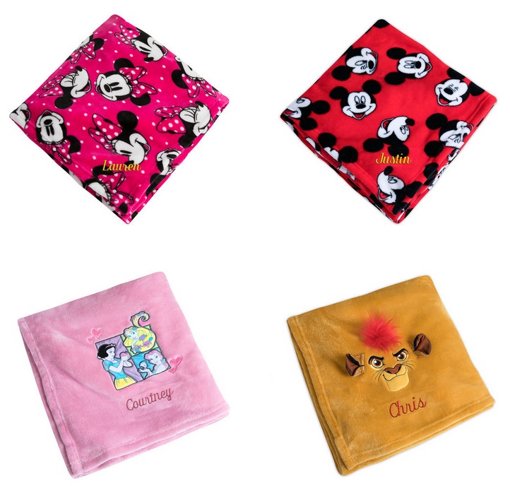 Disney Personalized Fleece Throws Only 9 + Free Shipping! Kollel Budget