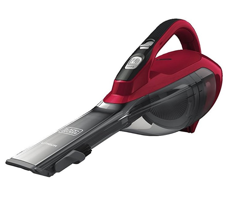 Amazon BLACK+DECKER HLVA320J26 Lithium Hand Vacuum 2.0Ah, Chili Red