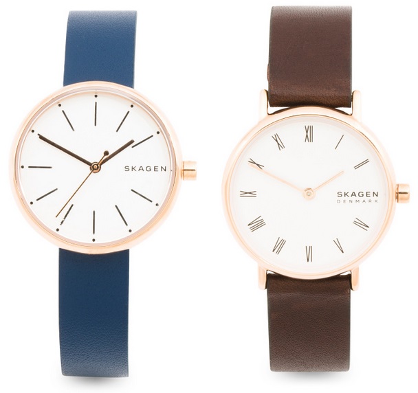 Women's Signature Leather Strap Watch Only 29.99