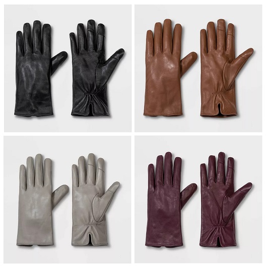Women's Leather Gloves Only 18.90 From Target! Kollel Budget