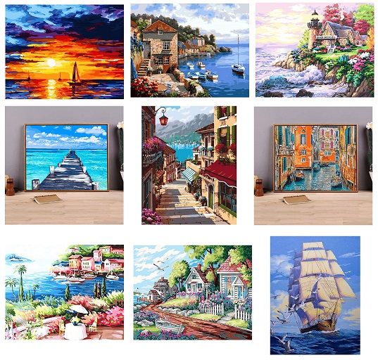 Paint by Numbers Kits Only 3.30 3.99!! Kollel Budget