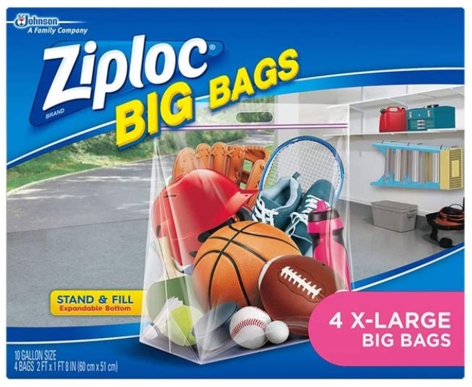 Ziploc Big Bags Clothes and Blanket Storage Bags for Closet