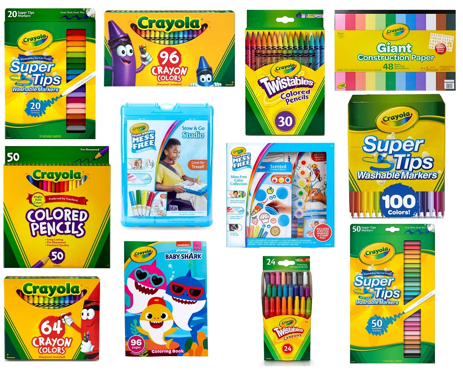 Today Only! Save 25 Off Crayola Products From Target! Kollel Budget