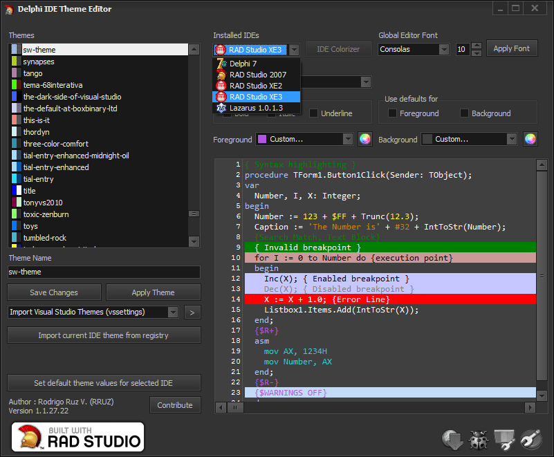 History Of Delphi Programming Language KOL and MCK