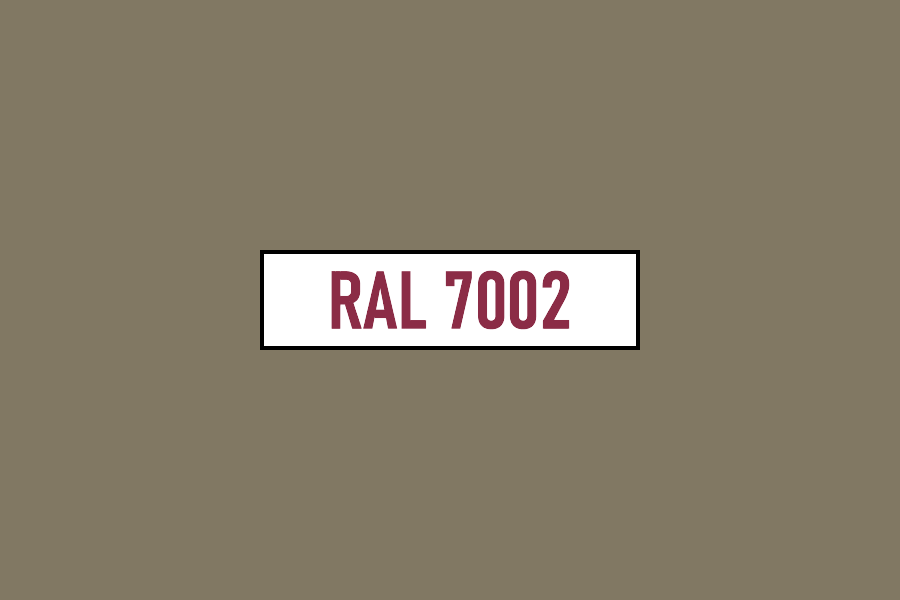 RAL 7002 Szary oliwkowy (Olive grey)