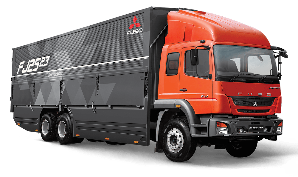 New FUSO FJ2523 truck debuts in Indonesia komarjohari