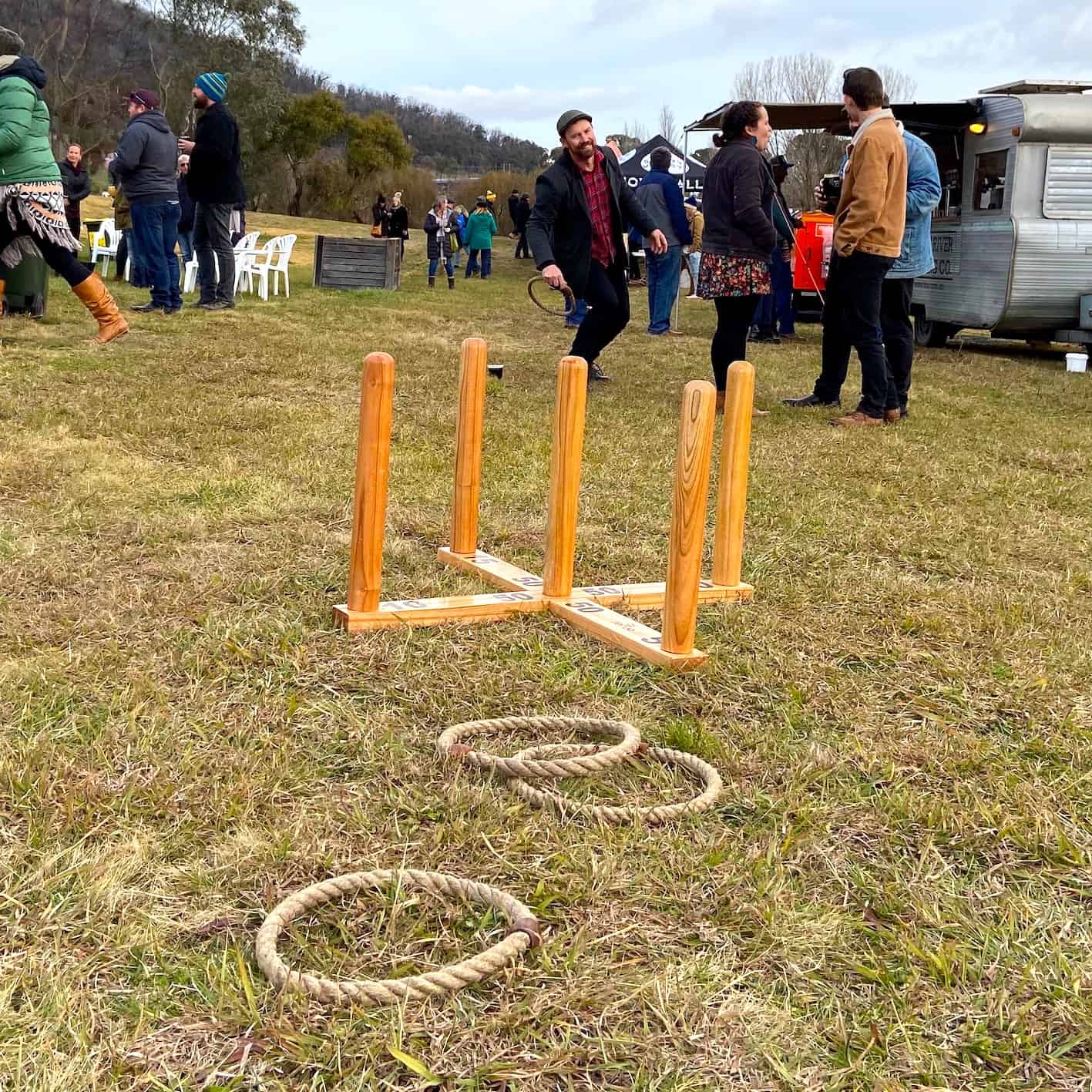 Mega Quoits Hire Lawn Games Hire Sydney Kombi & Co.