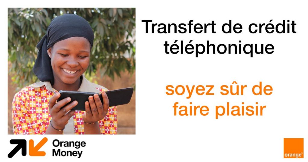 Orange Money Transfert de Crédits Téléphoniques
