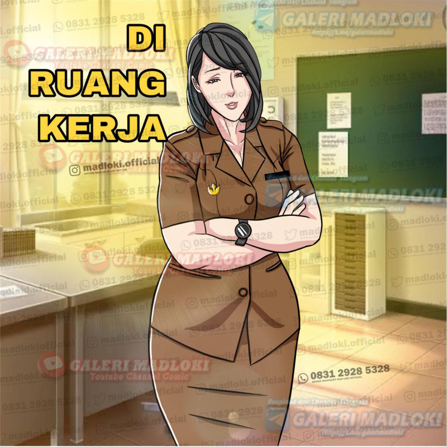Komik Madoki Diruang Kerja