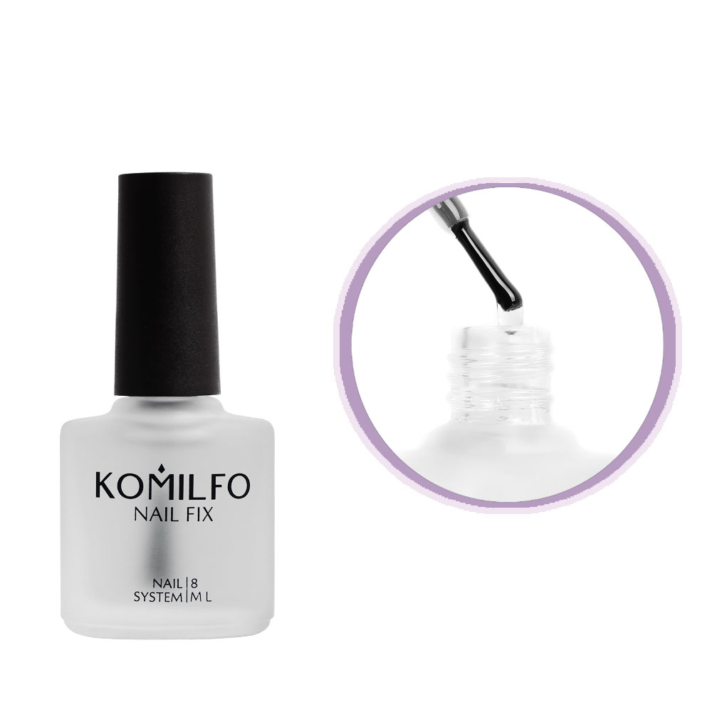 Komilfo Nail Fix Evenness varnish base with leveling effect, 8 ml