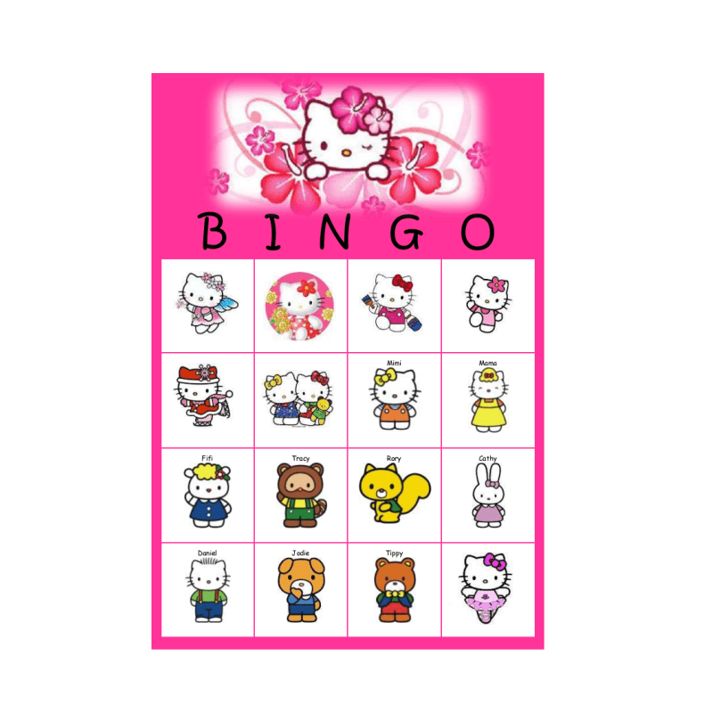 Hello Kitty Bingo