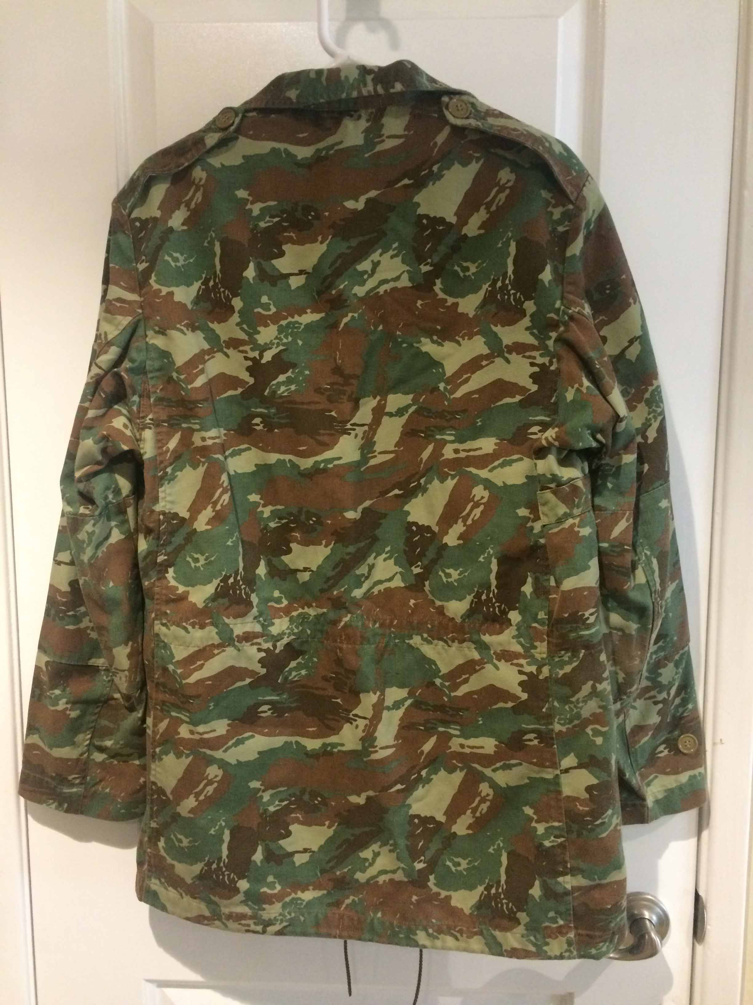 South African 32 Battalion Wet Season (Summer) Camo
