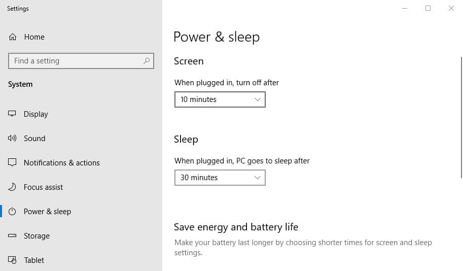 Power Management in Windows Hibernation, Sleep, and Screen Lock via