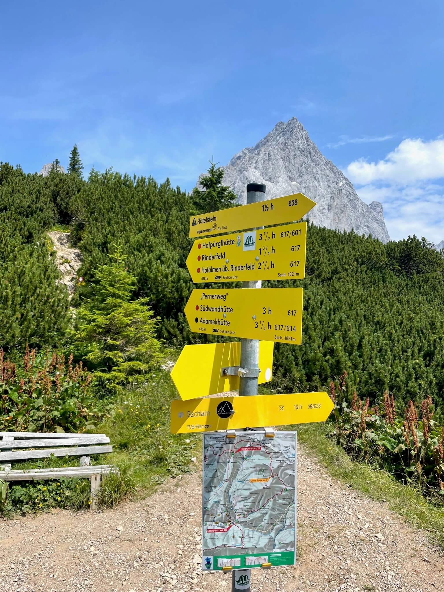 Aussicht am Sulzenschneid