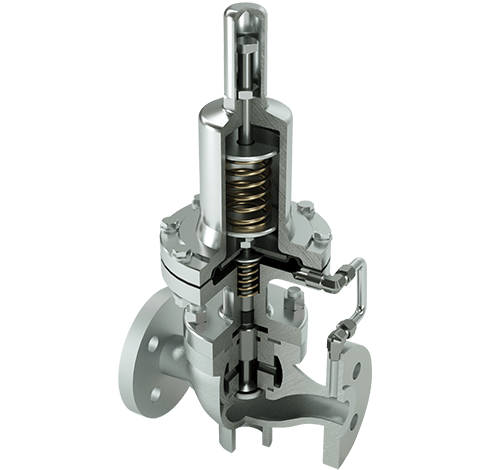 Self-Acting Pilot type Back- Pressure regulator – KOMOTO