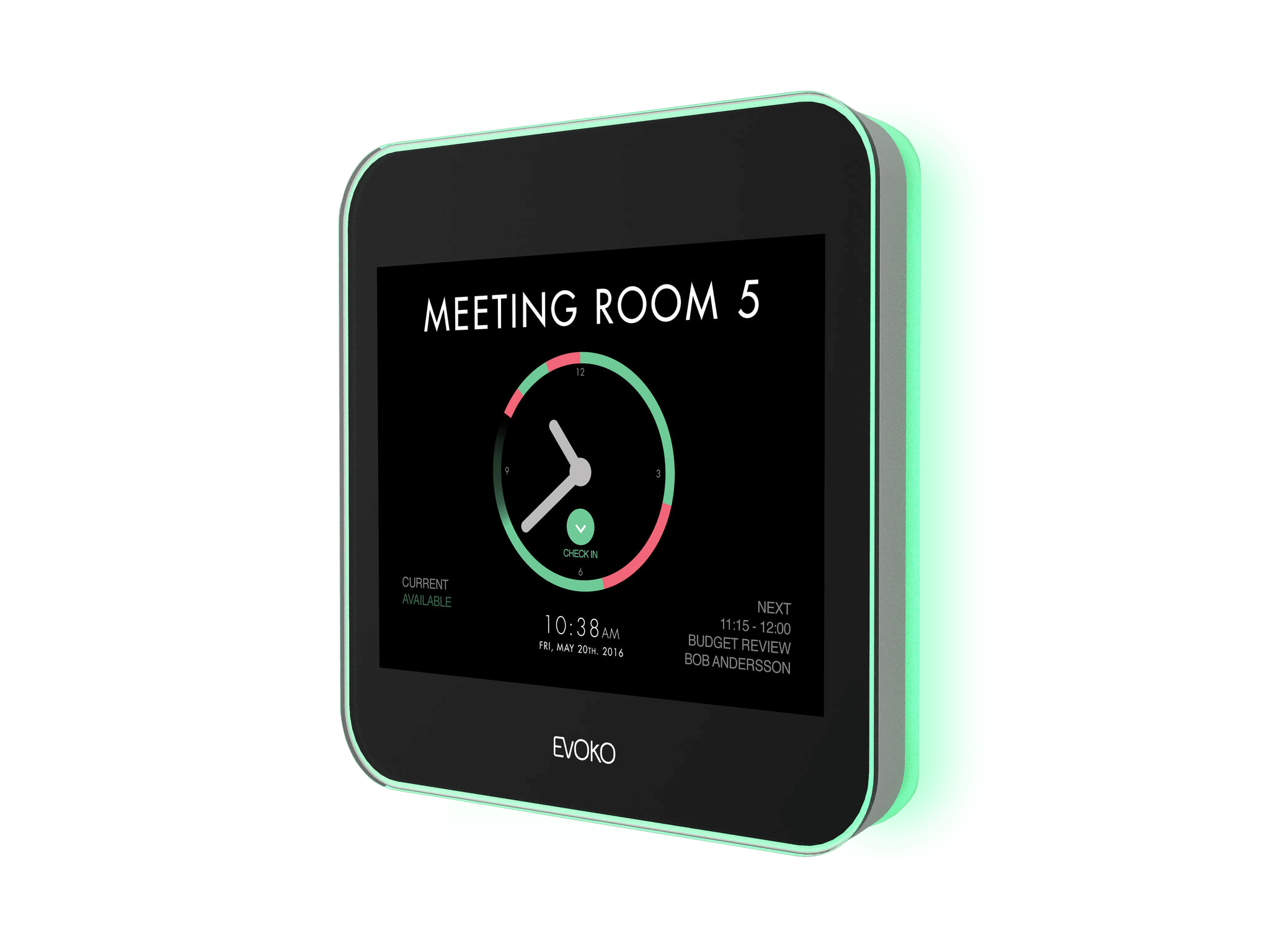 Evoko Liso Room Manager Komstadt Systems