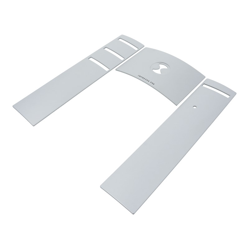 Jura Ersatzteile für Kaffeevollautomaten Frontblende Set in Alu für