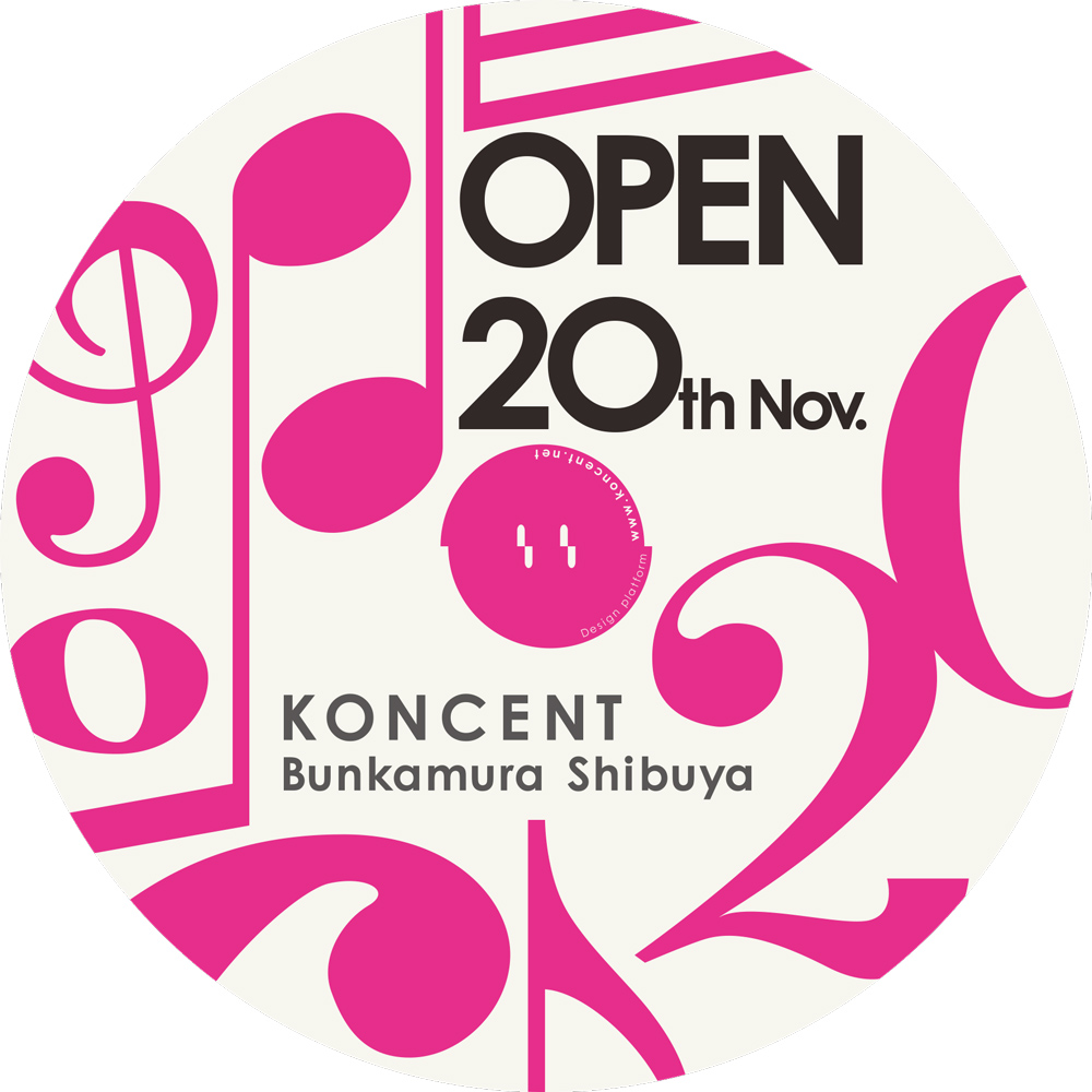 Koncent Bunkamura Shibuya 11 20 Open Koncent