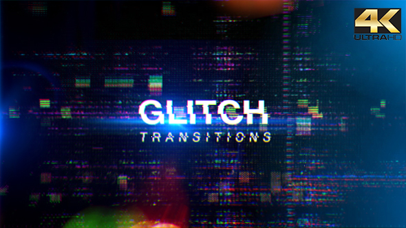 Glitch Transitions 4K Koncep.to