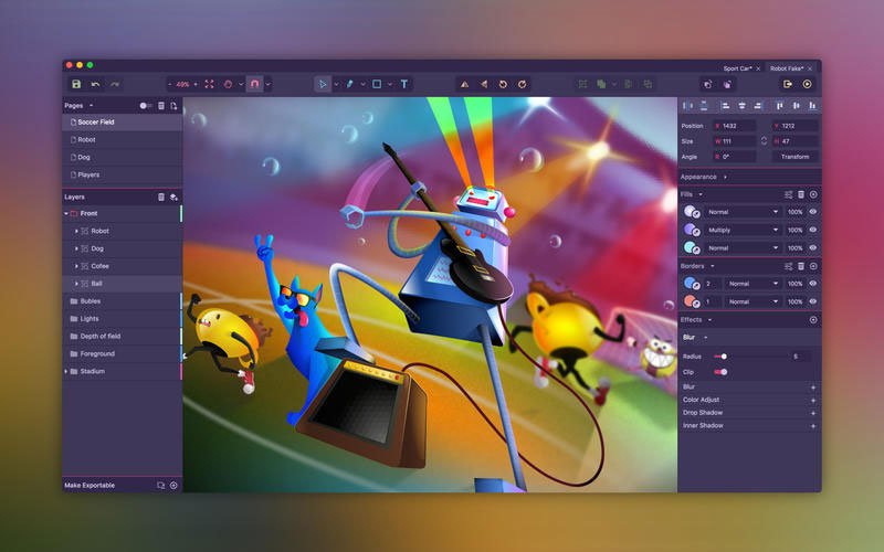 El mejor software libre para diseño gráfico vectorial Konclass Web Studio