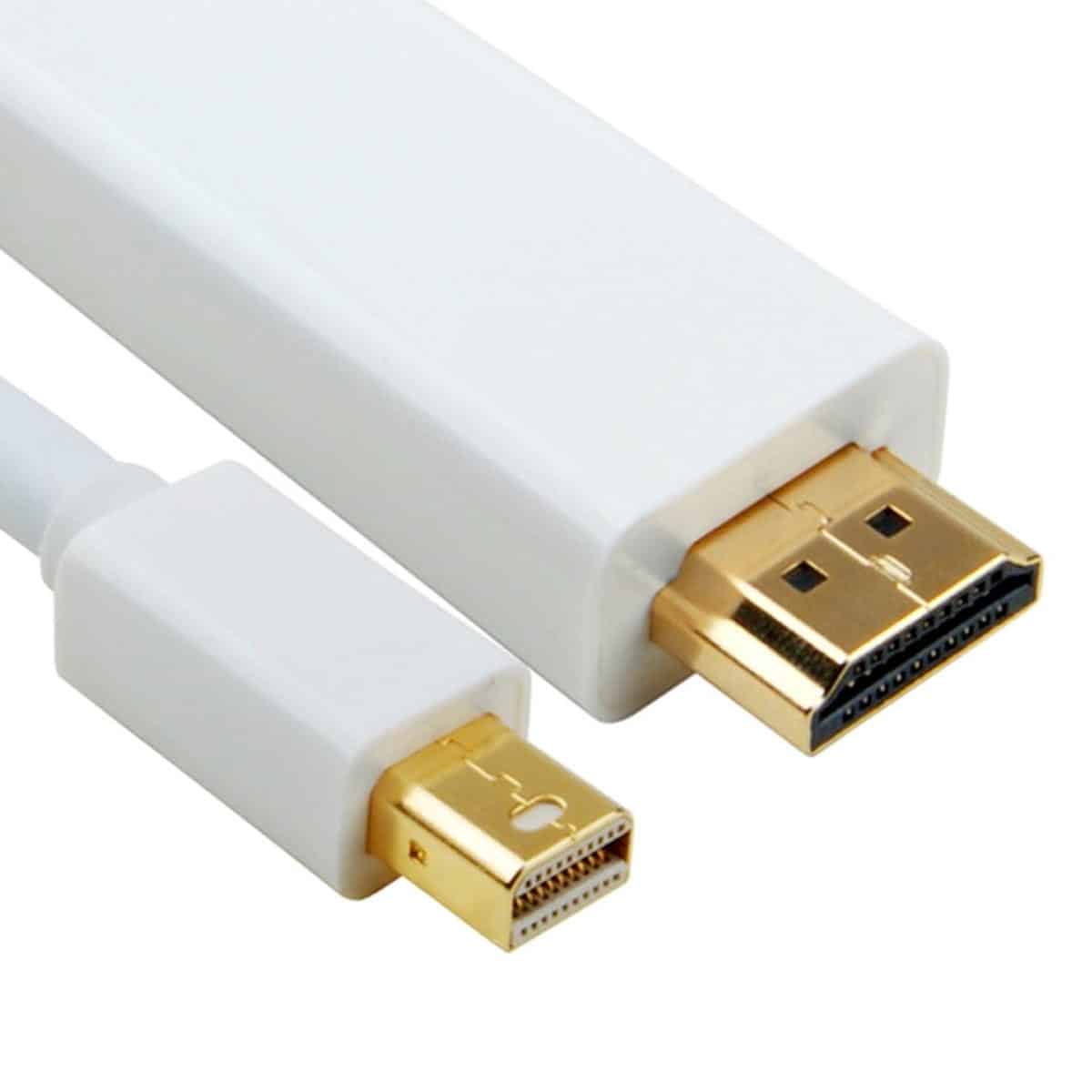 CABLE MINI DISPLAY PORT A HDMI MACHO 1.5M Thunderbolt Mini