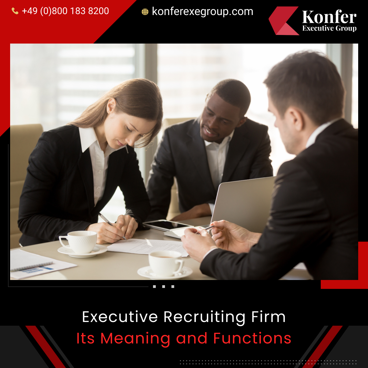 Executive Recruiting Firm It's Meaning and Functions