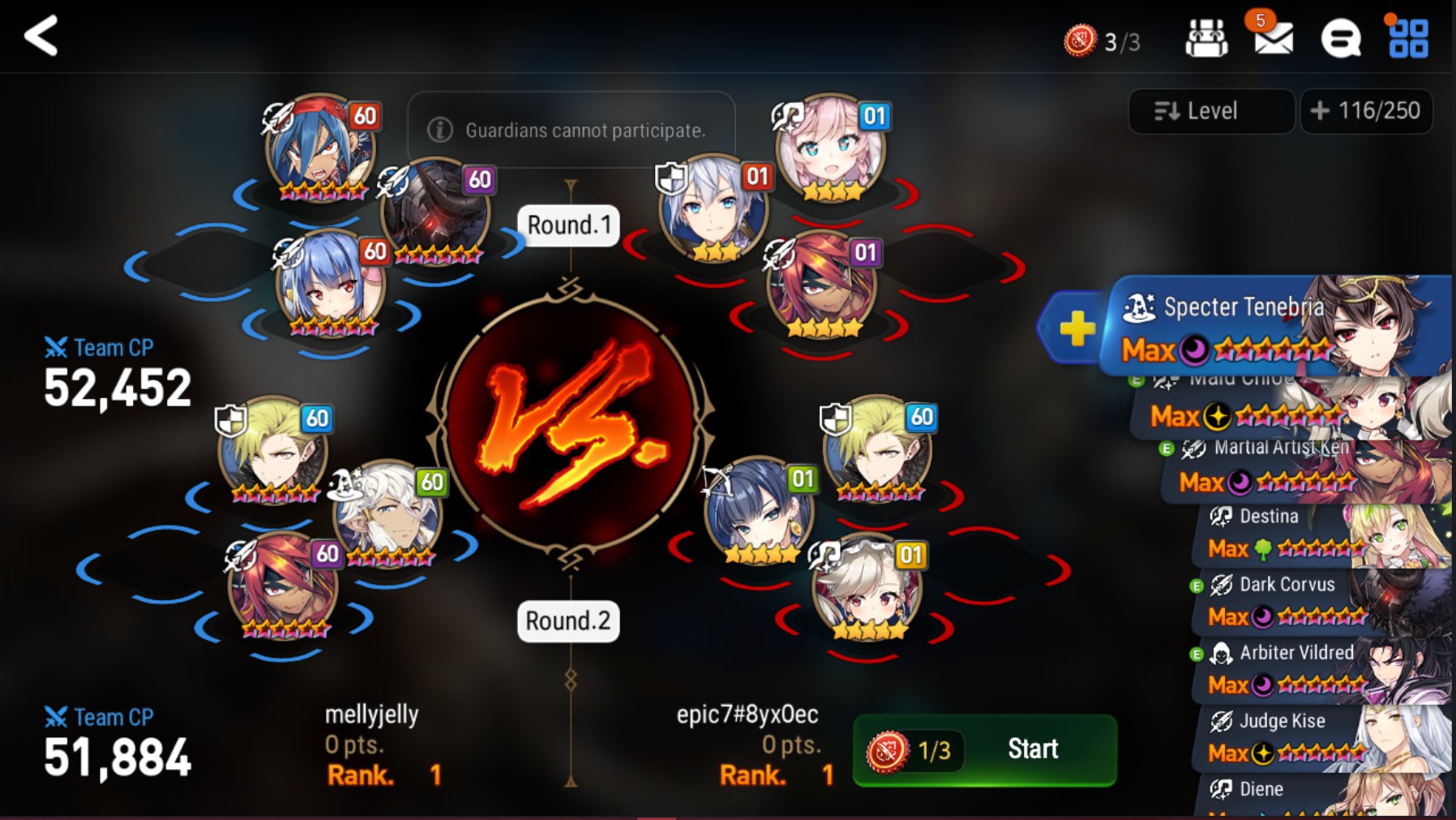 Epic Seven Global Update 12 Guild Wars Kongbakpao