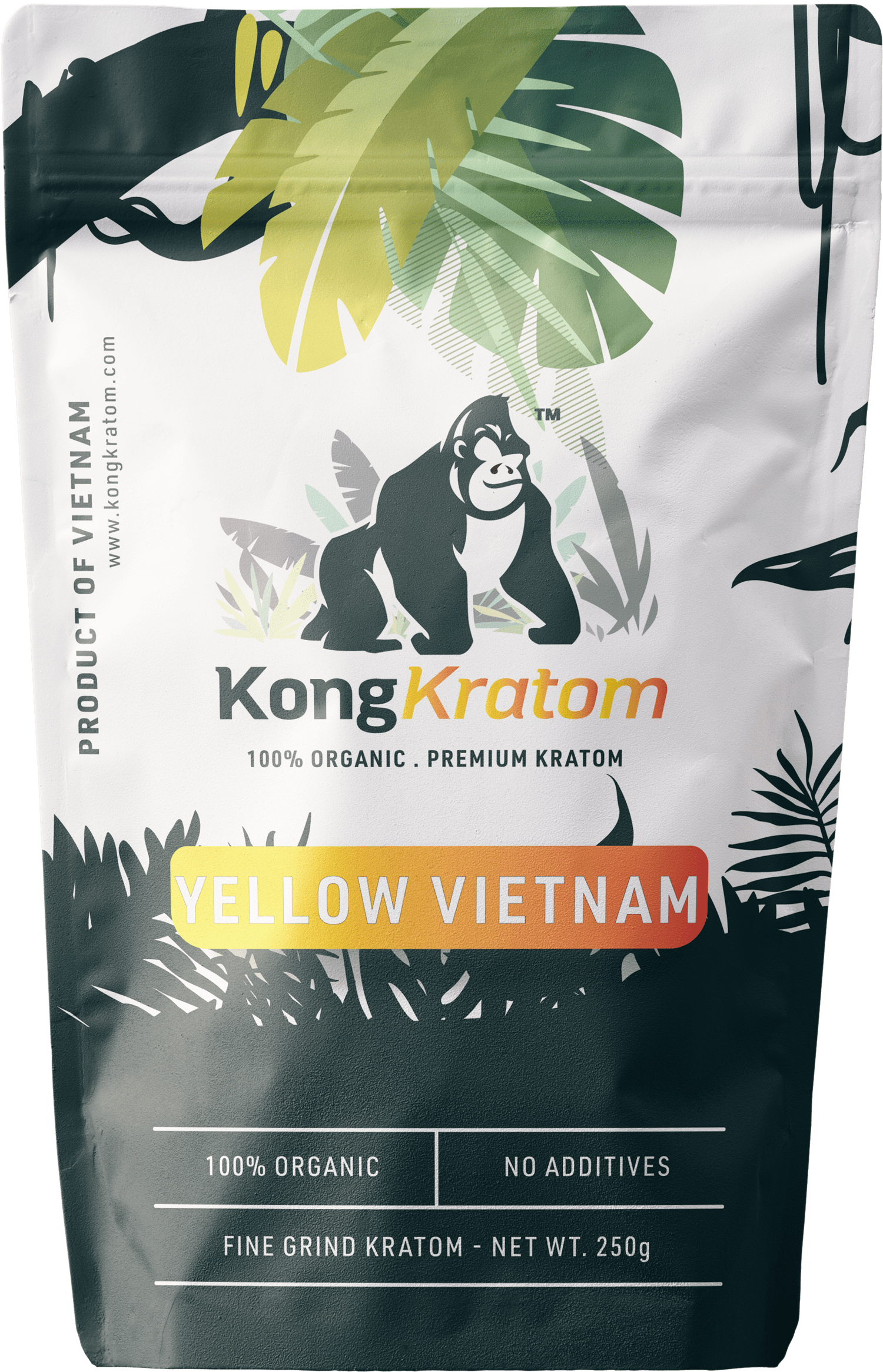 Yellow Vietnam Kratom Powder Kong Kratom