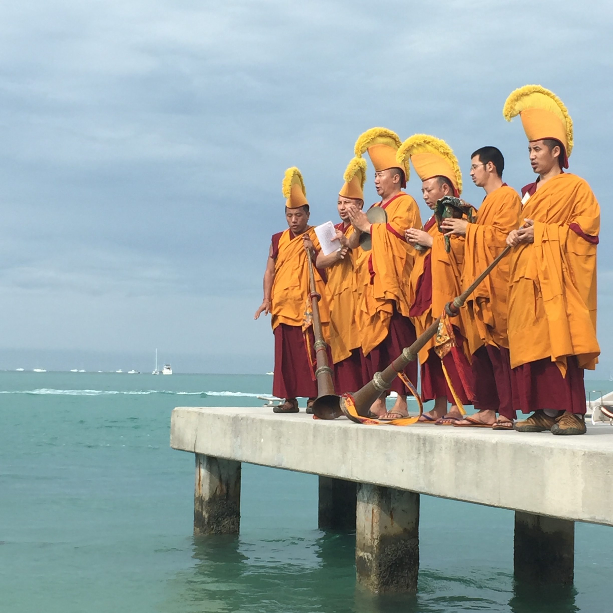 Tibetan Monks to Arrive in Key West for Sacred Art Tour featuring week