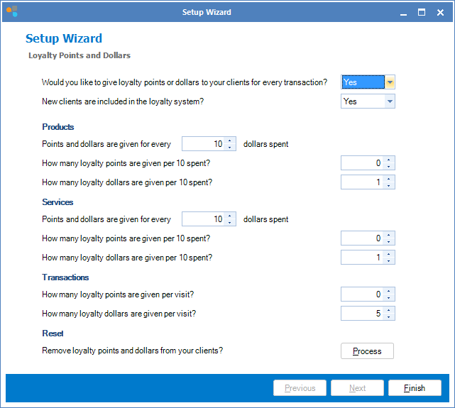 Setting up loyalty points and dollars Konnect Help Centre