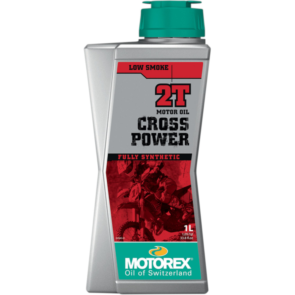 Motorex 308092 Cross Power 2T 100 Synthetic Low Smoke Motor Oil 1
