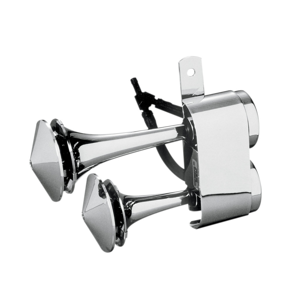Rivco Air Horns for Most Harley Davidson with Left OEM Mount Konquer