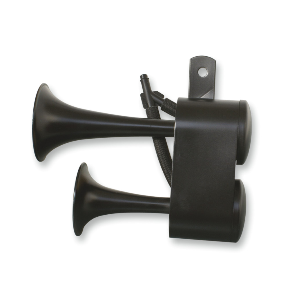 Rivco Air Horns for Most Harley Davidson with Left OEM Mount Konquer