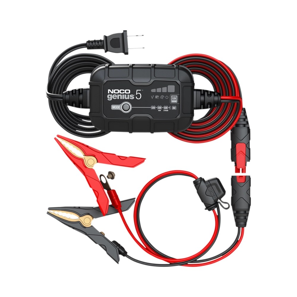 Noco GENIUS5 Battery Charger5 AMP Konquer Motorcycles