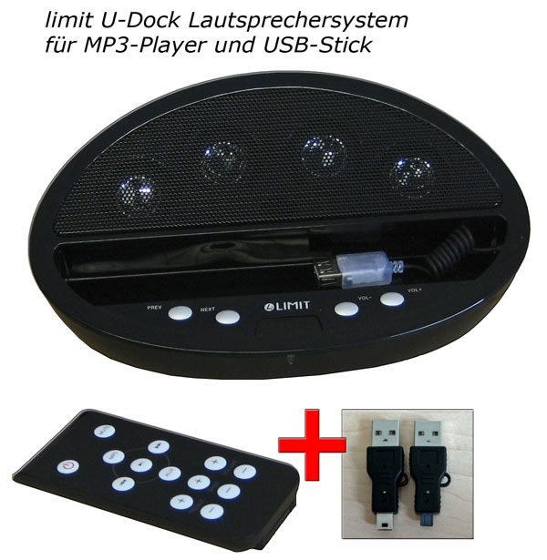 MP3 Speaker + Fernbedienung Lautsprecher PC_Lautsprecher USB Stick
