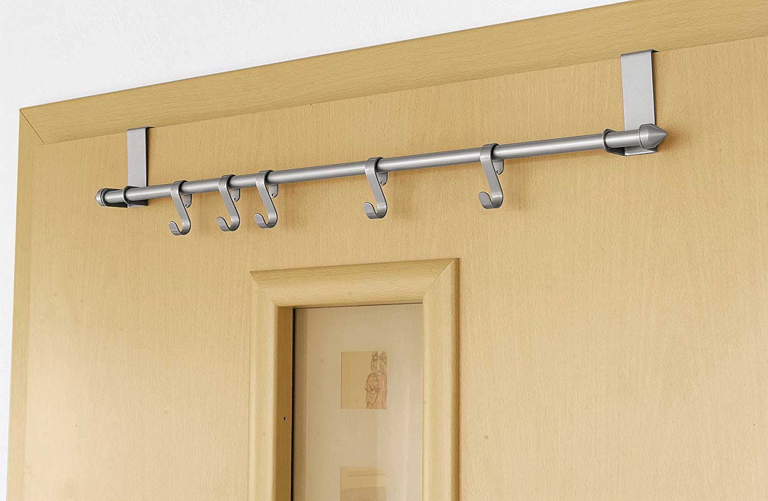 Türgarderobe 5 Variable Hooks Hook gaderobenhaken Door