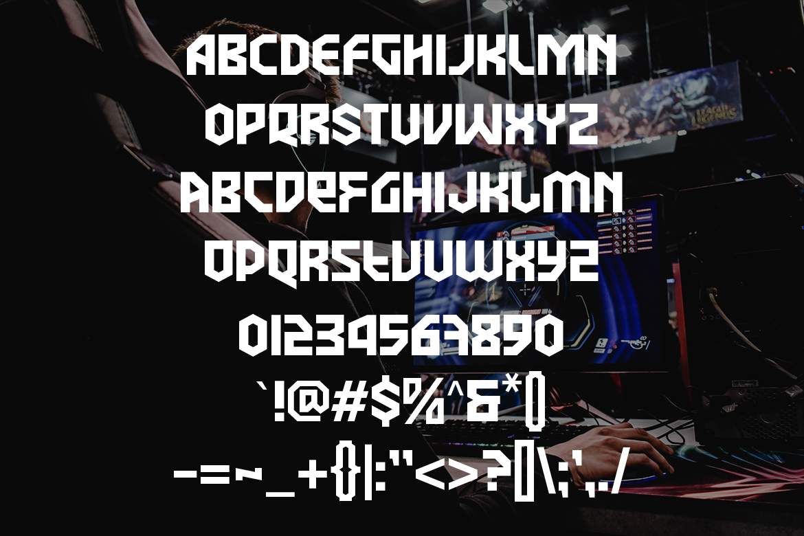 Herona Esport Logo Fonts Konstantine Studio