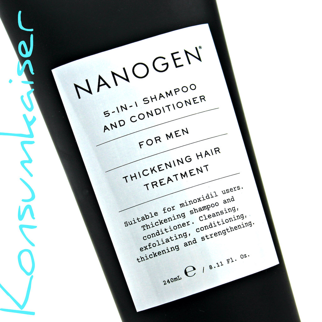 Invigorating treatment for thin hari that thickens hair from the first wash. Haircare Entdeckung Aus Zufall Das Haarverdickende Und Exfolierende 5 In 1 Shampoo Von Nanogen Konsumkaiser